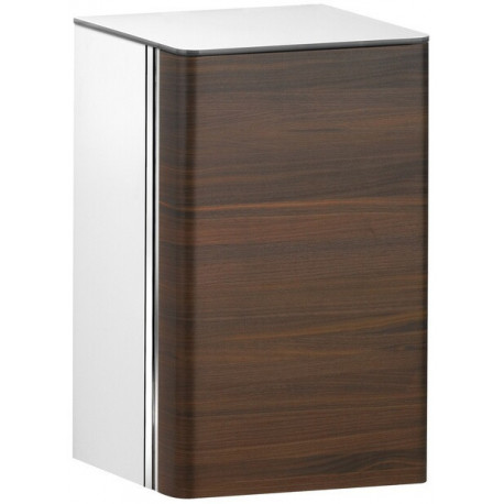 Élément bas ELEGANCE charnière de porte gauche anthracite / placage ébano KEUCO