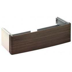 Meuble sous-vasque ELEGANCE 1300 x 360 x 508 mm blanc brillant / blanc brillant KEUCO