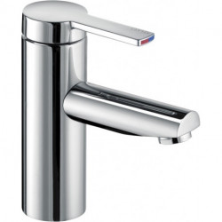 Mitigeur lavabo PLAN BLUE 90 sans garniture de vidage, chromé KEUCO