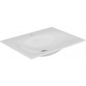Lavabo en céramique EDITION 11 adaptable sur robinetterie 1 trou 705 x 17 x 538 mm blanc KEUCO