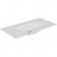 Lavabo en céramique EDITION 11 sans trou pour robinet 1055 x 17 x 538 mm blanc KEUCO