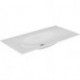 Lavabo en céramique EDITION 11 adaptable sur robinetterie 1 trou 1055 x 17 x 538 mm blanc KEUCO