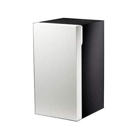 Élément bas EDITION 300 350 x 650 x 385 mm, charnière à gauche blanc / placage noyer KEUCO