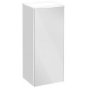 Armoire centrale ROYAL REFLEX 350 x 835 x 335 mm, charnière de porte à gauche, corps Moka, façade en verre Moka KEUCO
