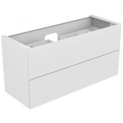 Meuble sous-vasque EDITION 11 1400 x 700 x 535 mm avec éclairage intérieur LED chêne platine KEUCO