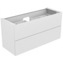 Meuble sous-vasque EDITION 11 1400 x 700 x 535 mm avec éclairage intérieur LED chêne platine KEUCO