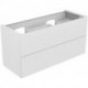 Meuble sous-vasque EDITION 11 PLANNING 1400 x 700 x 535 mm anthracite KEUCO