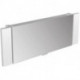 Armoire miroir EDITION 11 1750 x 610 x 155 mm / 1400 mm avec système audio Bluetooth teinté argent-anodisé KEUCO