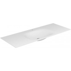 Lavabo Varicor EDITION 11 PLANNING avec perçage 1 trou 2450mm blanc arctique satiné KEUCO
