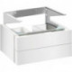 Meuble sous-vasque EDITION 300 650 x 315 x 525 mm blanc / blanc KEUCO