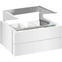 Meuble sous-vasque EDITION 300 650 x 315 x 525 mm blanc / blanc KEUCO