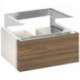 Meuble sous-vasque EDITION 300 650 x 315 x 525 mm anthracite / sahara KEUCO