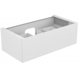 Meuble sous-vasque EDITION 11 PLANNING 1050 x 350 x 535 mm avec éclairage intérieur LED chêne clair KEUCO