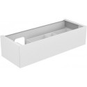 Meuble sous-vasque EDITION 11 PLANNING 1400 x 350 x 535 mm, découpe siphon à gauche avec éclairage intérieur LED Truffe KEUCO