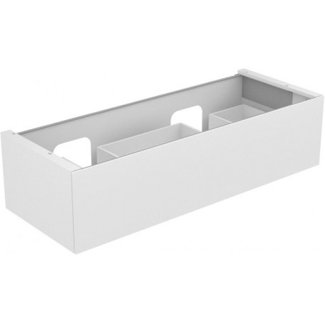 Meuble sous-vasque EDITION 11 PLANNING 1400 x 350 x 535 mm avec éclairage intérieur LED blanc KEUCO