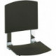 Siège rabattable siège PLAN CARE 360 mm chromé / blanc KEUCO