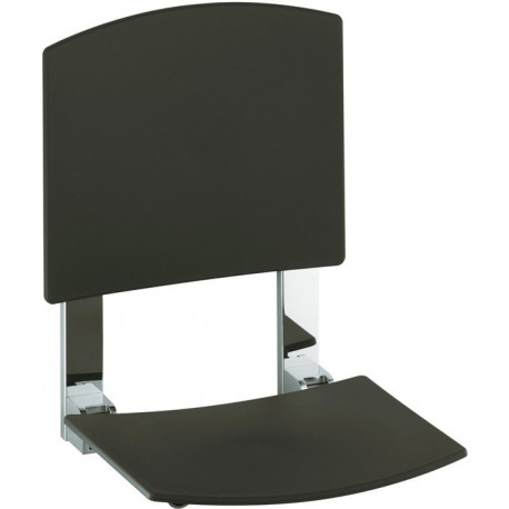 Siège rabattable siège PLAN CARE 360 mm chromé / blanc KEUCO