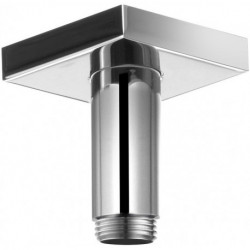 Bras de douche EDITION 300 pour raccordement plafond 1/2", saillie 100 mm, chromé KEUCO