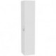 Armoire haute EDITION 11 350 x 1700 x 370 mm charnière de porte à droite blanc KEUCO