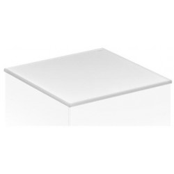 Couvercle EDITION 11 verre cristal 702 x 3 x 524 mm blanc KEUCO