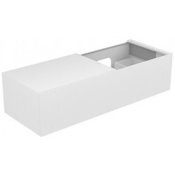 Meuble sous-vasque EDITION 11 1400 x 350 x 535 mm avec éclairage intérieur LED violet (RAL 4007) KEUCO