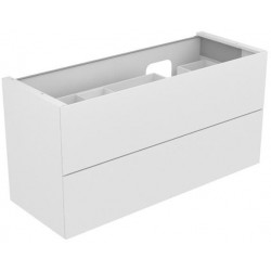 Meuble sous-vasque EDITION 11 PLANNING 1400 x 700 x 535 mm, découpe siphon droite truffe KEUCO