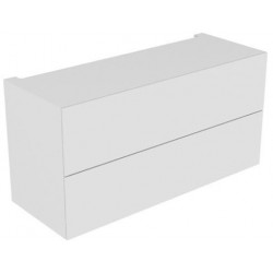 Module meuble bas EDITION 11 PLANNING 1400 x 700 x 535 mm blanc brillant KEUCO