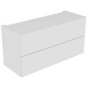 Module meuble bas EDITION 11 PLANNING 1400 x 700 x 535 mm blanc brillant KEUCO