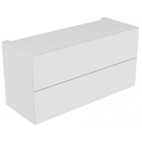 Module meuble sous plan EDITION 11 PLANNING 1400 x 700 x 535 mm avec éclairage intérieur LED blanc brillant KEUCO