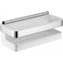 Panier de douche MOLL en 3 parties chromé / blanc KEUCO