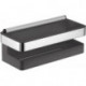Panier de douche MOLL en 3 parties chromé / anthracite KEUCO