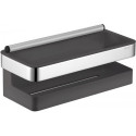 Panier de douche MOLL en 3 parties chromé / anthracite KEUCO