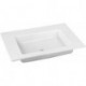 Lavabo en céramique ROYAL 60 705 x 17 x 538 mm sans trou pour robinet, sans trop-plein blanc KEUCO