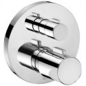 Mitigeur thermostatique MOLL DN 15 / DN 20, avec robinet d'arrêt en céramique chromé KEUCO