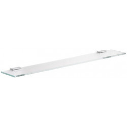 Etagère en verre EDITION 11 avec plateau en verre cristal ESG 1400 x 8 x 120 mm chromé KEUCO