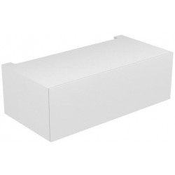 Module meuble bas EDITION 11 1050 x 350 x 535 mm blanc / verre satiné blanc KEUCO