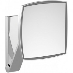 Miroir grossissant iLook_move 200 x 200 mm, illuminé chromé KEUCO
