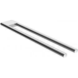 Porte serviette EDITION 400 2 bras - 450mm vc