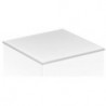 Couvercle EDITION 11 verre cristal 702 x 3 x 520 mm cachemire satiné KEUCO