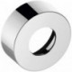 Rosace d'extension IXMO 25 mm, ronde, en laiton chromé KEUCO