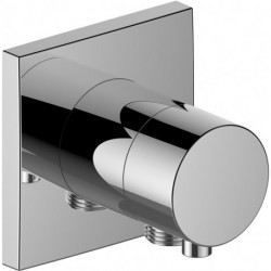 Inverseur 2 voies IXMO DN 15, UP, avec manette IXMO Rosace confort carrée chromée KEUCO