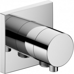 Inverseur 3 voies IXMO DN 15, UP, avec manette IXMO Rosace confort carrée chromée KEUCO