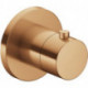 Mitigeur thermostatique IXMO DN 15, UP rosace ronde bronze brossé KEUCO