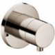 Inverseur 2 voies IXMO DN 15, UP, avec manette IXMO Rosace confort ronde nickel poli KEUCO
