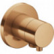 Inverseur 2 voies IXMO DN 15, UP, avec manette IXMO Rosace confort ronde bronze brossé KEUCO
