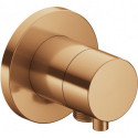 Inverseur 2 voies IXMO DN 15, UP, avec manette IXMO Rosace confort ronde bronze brossé KEUCO