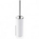 Brosse WC EDITION 400 avec manche et couvercle, chrome noir brossé KEUCO