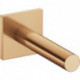 Bec de baignoire IXMO DN 15, avec rosace carrée 152 mm bronze brossé KEUCO