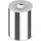 Poubelle PLAN finition chrome blanc KEUCO