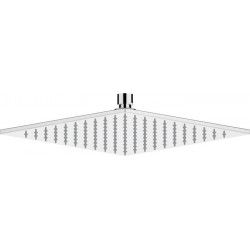 Tête de douche carrée finition chrome 250 x 250 mm KEUCO